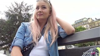 CURVY COLLEGE TEEN TALK TO FUCK AT REAL STREET CASTING FOR CASH